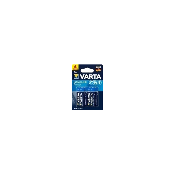 LR03/AAA - VARTA LONG LIFE POWER ALCALINE - BLISTER DE 6