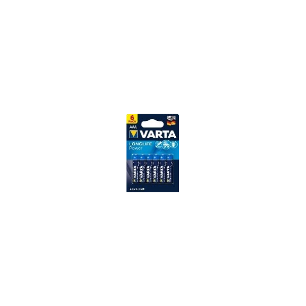 LR06/AA - VARTA LONG LIFE POWER ALCALINE - BLISTER DE 6