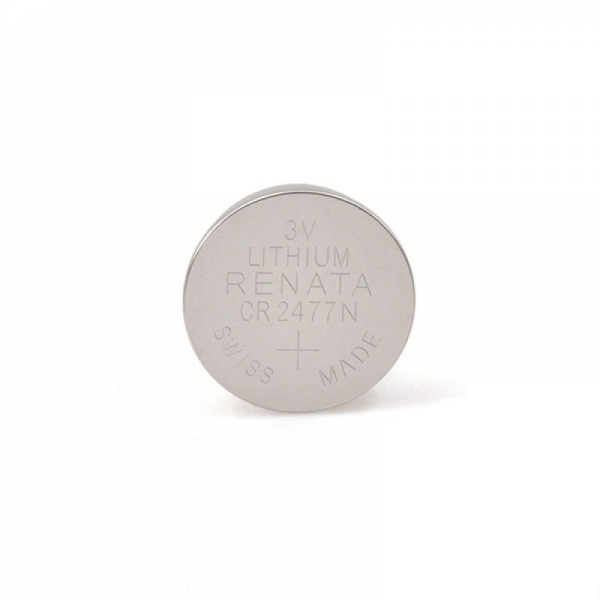 Pile bouton lithium blister CR2477N RENATA 3V 950mAh