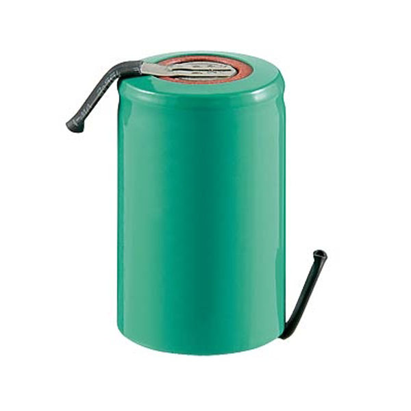 Accu Industriel SubC Haute température 1.2V Ni-Mh 2400mAh avec patte a souder