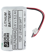 Pack Lithium LS14500 B26H PHR23.6V 4.8Ah AA//+ FC WILPA2493A