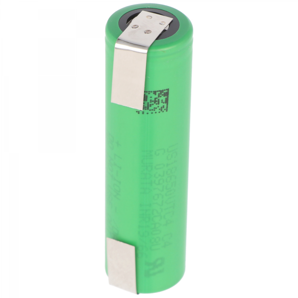 Accus li-ion 18650 3,7V 2100mAh 30A US18650VTC4 pattes en U